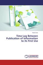 Time Lag Between Publication of Information to its First Use