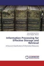 Information Processing for Effective Storage and Retrieval