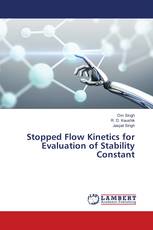 Stopped Flow Kinetics for Evaluation of Stability Constant