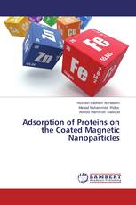 Adsorption of Proteins on the Coated Magnetic Nanoparticles
