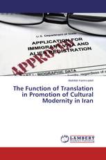 The Function of Translation in Promotion of Cultural Modernity in Iran