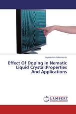 Effect Of Doping In Nematic Liquid Crystal:Properties And Applications