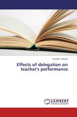 Effects of delegation on teacher's performance