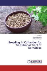 Breeding in Coriander for Transitional Tract of Karnataka