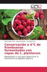 Conservación a 4°C de frambuesas fermentadas con cepas de L. plantarum