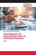 Investigación de Operaciones para la Actividad Docente