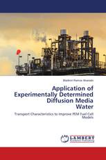 Application of Experimentally Determined Diffusion Media Water