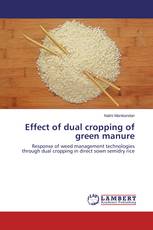 Effect of dual cropping of green manure