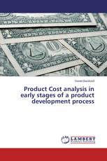 Product Cost analysis in early stages of a product development process