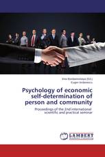 Psychology of economic self-determination of person and community