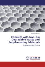 Concrete with Non–Bio Degradable Waste and Supplementary Materials