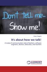 It's about how we talk!