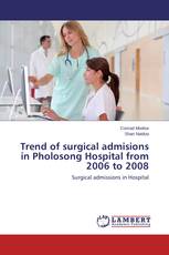 Trend of surgical admisions in Pholosong Hospital from 2006 to 2008