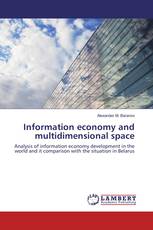 Information economy and multidimensional space