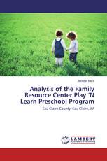 Analysis of the Family Resource Center Play ‘N Learn Preschool Program