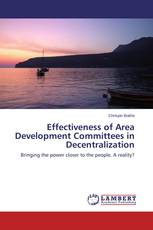 Effectiveness of Area Development Committees in Decentralization