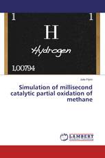 Simulation of millisecond catalytic partial oxidation of methane
