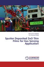 Sputter Deposited ZnO Thin Films for Gas Sensing Application