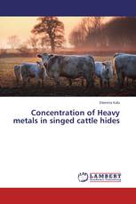 Concentration of Heavy metals in singed cattle hides