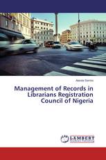 Management of Records in Librarians Registration Council of Nigeria