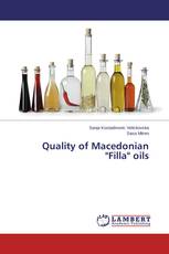 Quality of Macedonian "Filla" oils