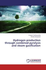 Hydrogen production through combined pyrolysis and steam gasification