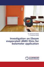 Investigation on Ebeam evaporated LBMO films for bolometer application