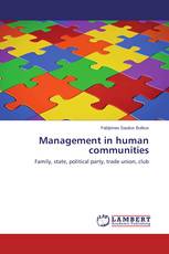 Management in human communities