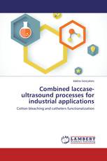 Combined laccase-ultrasound processes for industrial applications