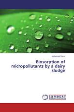 Biosorption of micropollutants by a dairy sludge