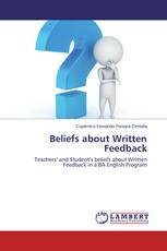 Beliefs about Written Feedback