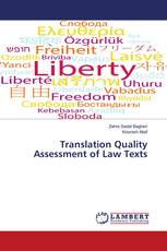 Translation Quality Assessment of Law Texts
