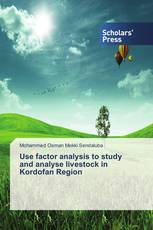 Use factor analysis to study and analyse livestock in Kordofan Region