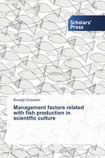 Management factors related with fish production in scientific culture