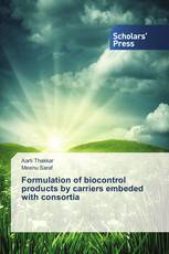 Formulation of biocontrol products by carriers embeded with consortia