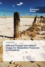 Climate Change Information Usage for Adaptation Purposes in Zimbabwe