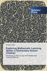 Exploring Mathematic Learning Ability in Elementary School Children