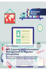 MIS Capacity and Information Management in Nigerian Universities