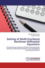 Solving of Multi-Fractional Nonlinear Diffrential Equations