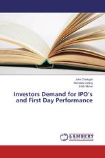 Investors Demand for IPO’s and First Day Performance