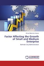 Factor Affecting the Growth of Small and Medium Enterprise