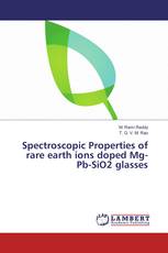 Spectroscopic Properties of rare earth ions doped Mg-Pb-SiO2 glasses