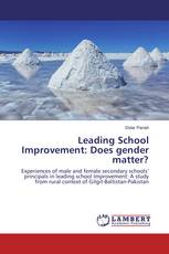 Leading School Improvement: Does gender matter?