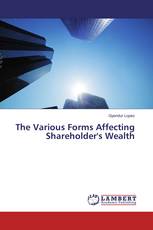 The Various Forms Affecting Shareholder's Wealth