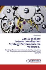Can Subsidiary Internationalization Strategy Performance be measured?