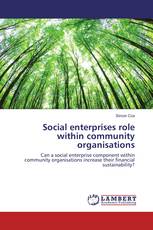 Social enterprises role within community organisations