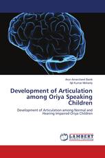 Development of Articulation among Oriya Speaking Children