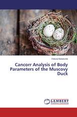 Cancorr Analysis of Body Parameters of the Muscovy Duck