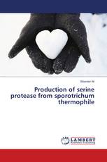 Production of serine protease from sporotrichum thermophile