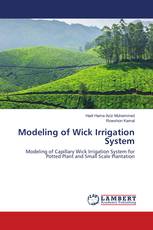 Modeling of Wick Irrigation System